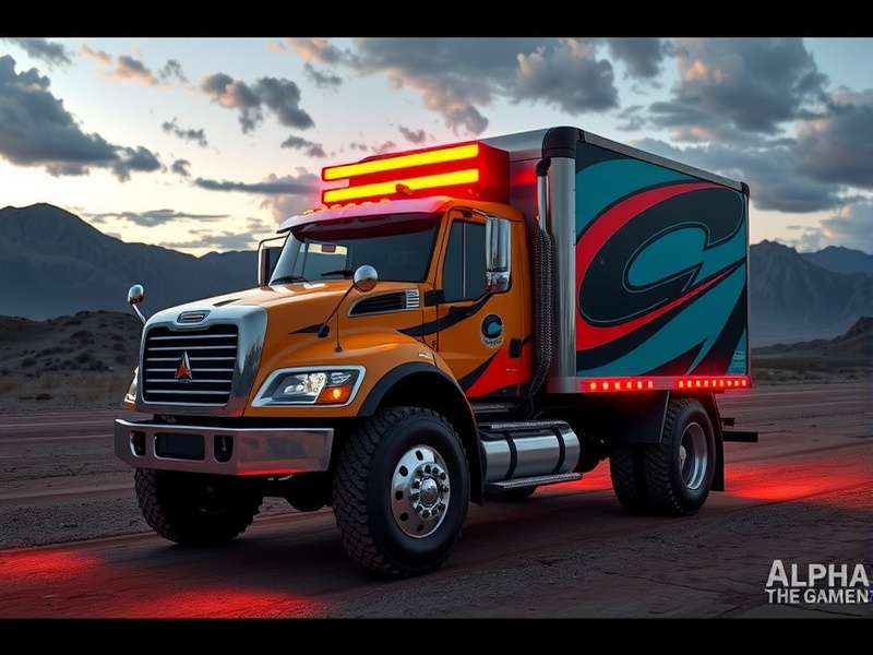 Birthday party inside game truck